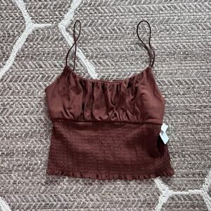 Ultra Flirt Cropped Tank Sz XL